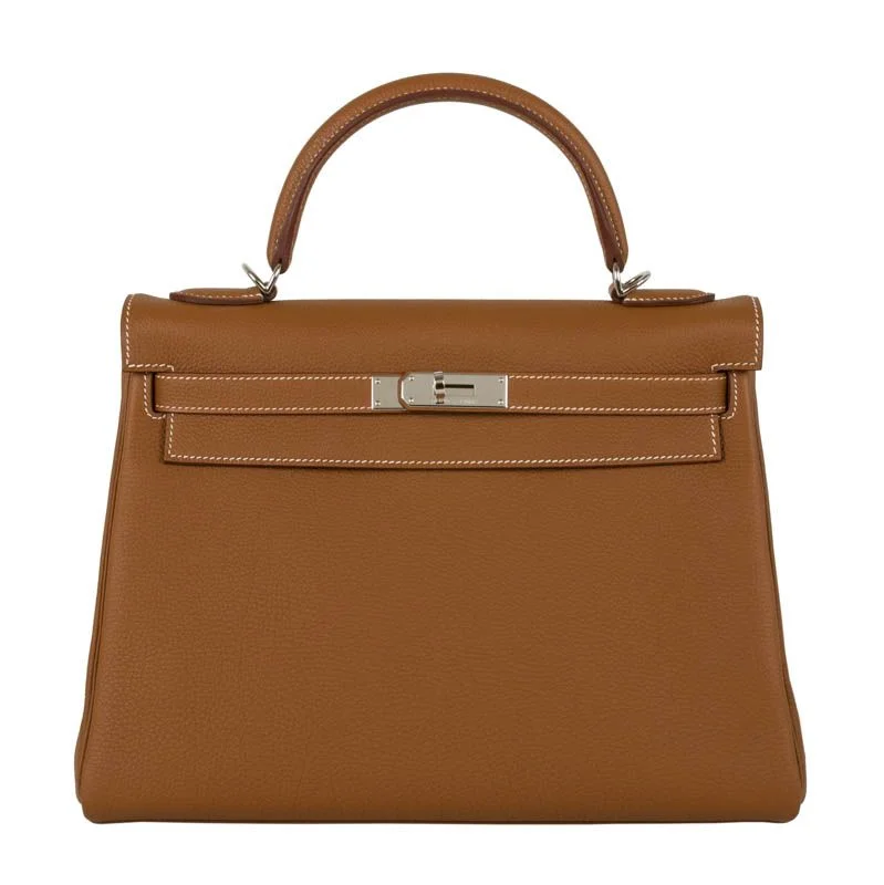 Hermès 32cm Kelly Gold Togo PHW