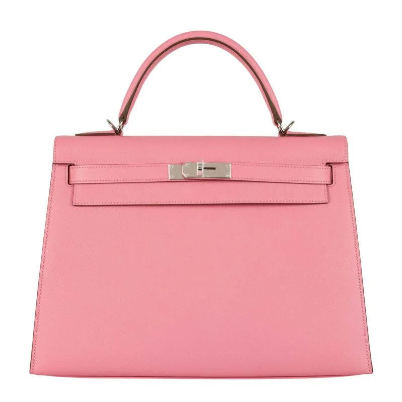 Hermès 32cm Kelly Rose Confetti Epsom PHW