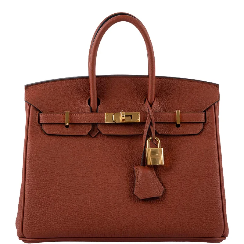 Hermès Birkin 25 Cuivre Togo Leather Gold Hardware - 2016, X