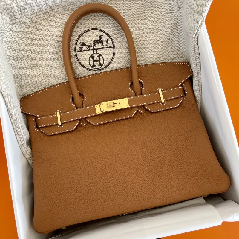 Hermès Birkin 30 Gold Togo Gold Hardware GHW