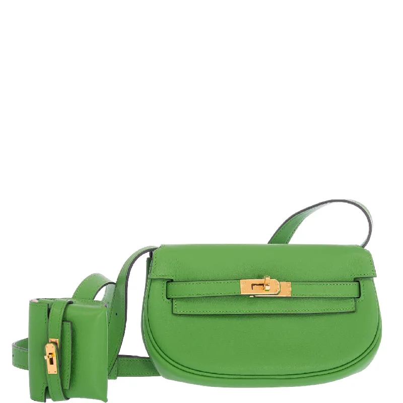 Hermès Kelly Moove Vert Yucca Swift Gold Hardware