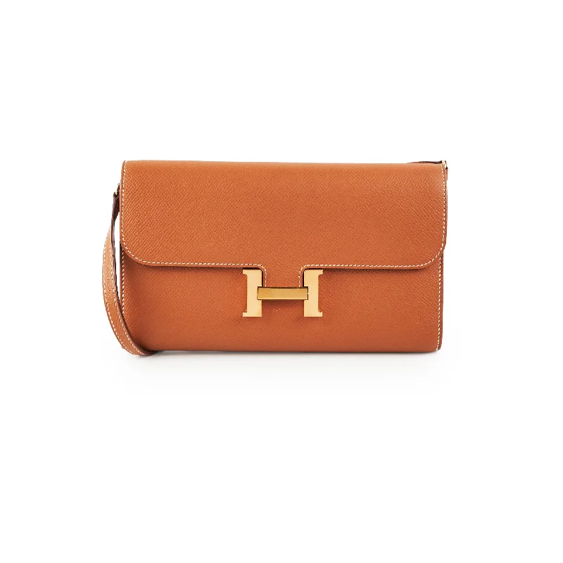 Hermes Constance To Go Epsom Gold Z Stamp