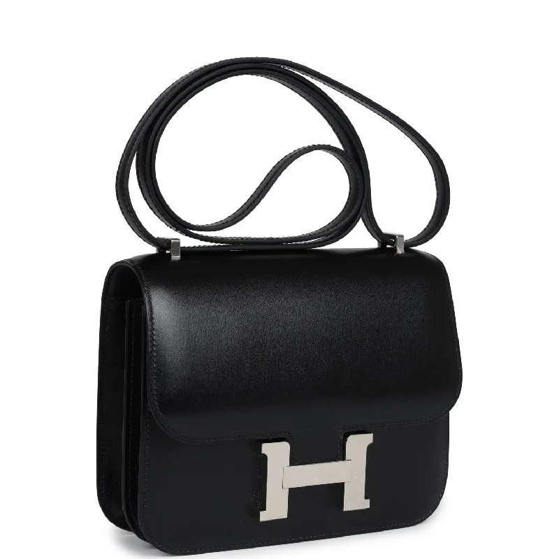 Hermes Constance 18 Black Box Palladium Hardware