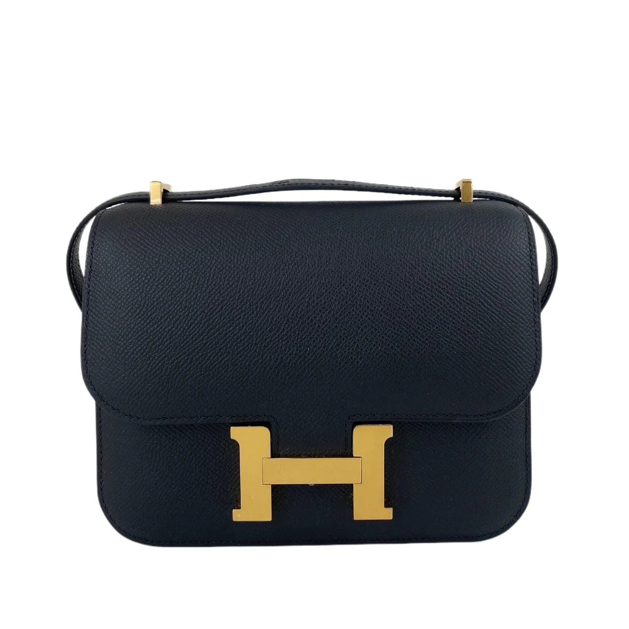 Hermès Constance 18 Black Epsom GHW #W SKCB-093322