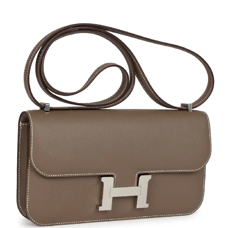 Hermes Constance Elan Etoupe Epsom Palladium Hardware