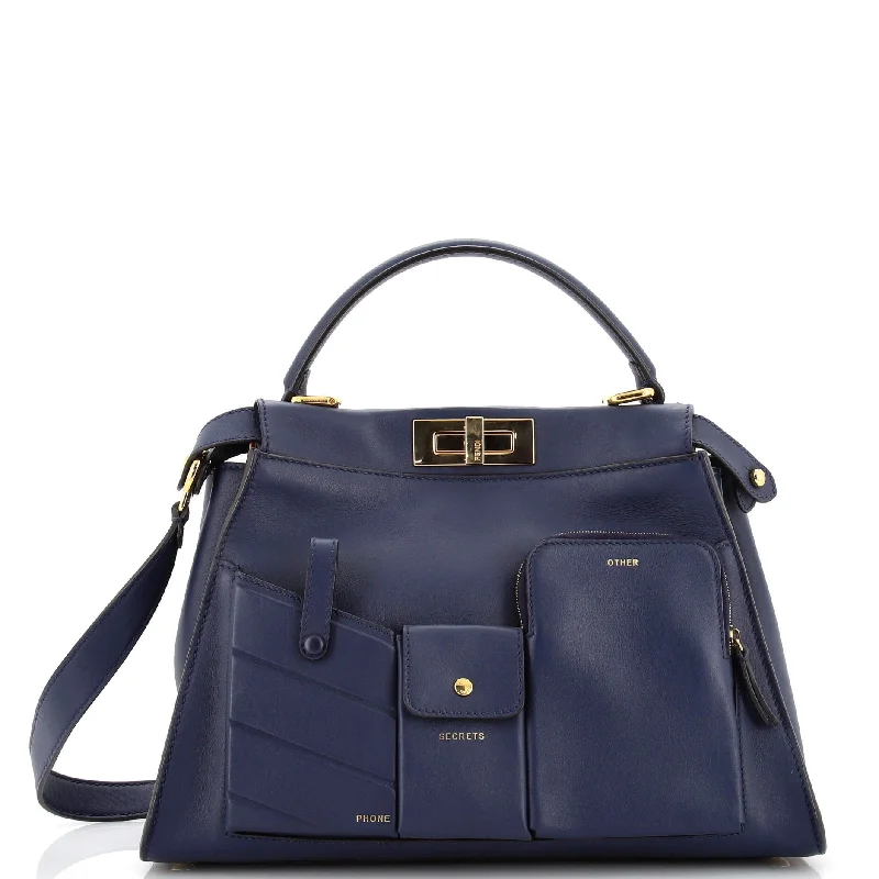 Peekaboo Utility Bag Leather Regular