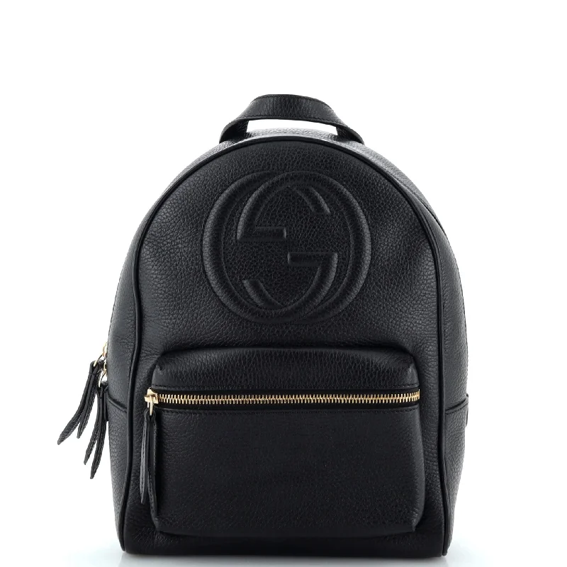 Soho Chain Backpack Leather