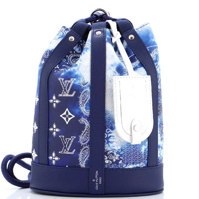 Randonnee Backpack Limited Edition Monogram Bandana Leather PM