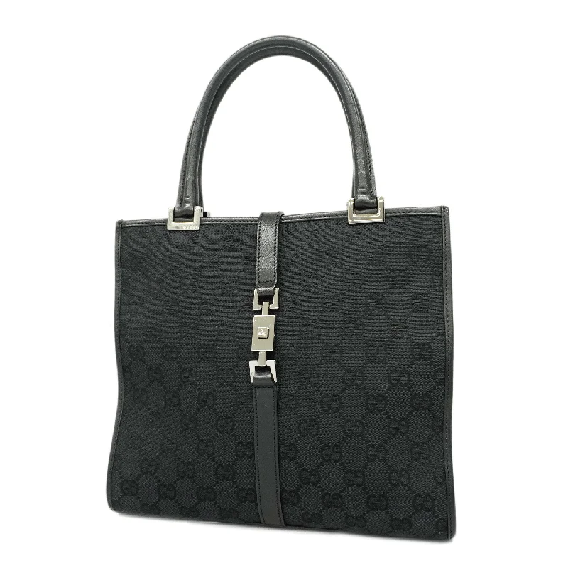 GUCCI  Jackie Handbag 002 1065 Women's GG Canvas Black